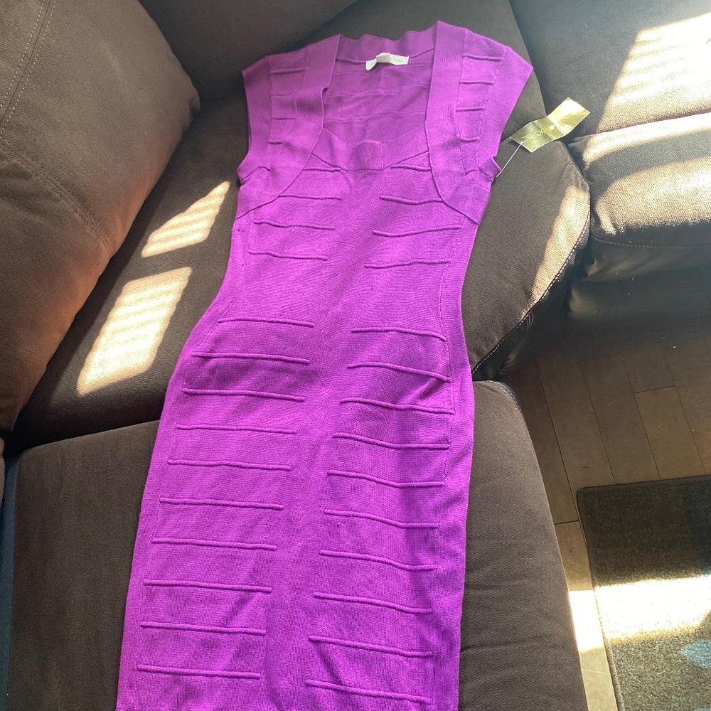 Nicki Minaj purple dress